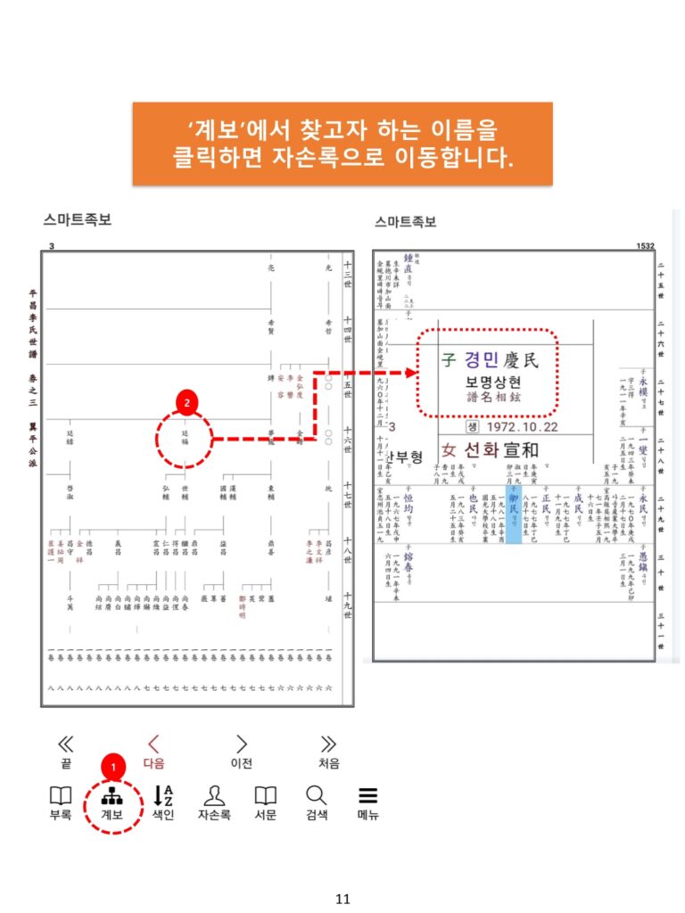 핸드폰족보보는방법0011